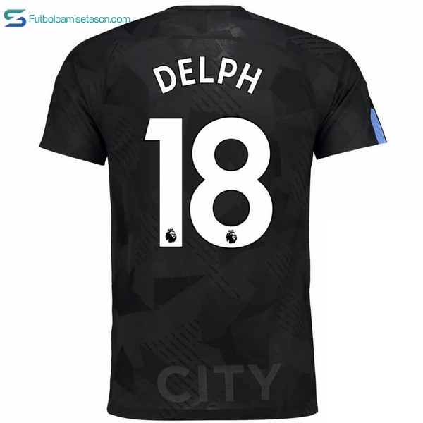 Camiseta Manchester City 3ª Delph 2017/18